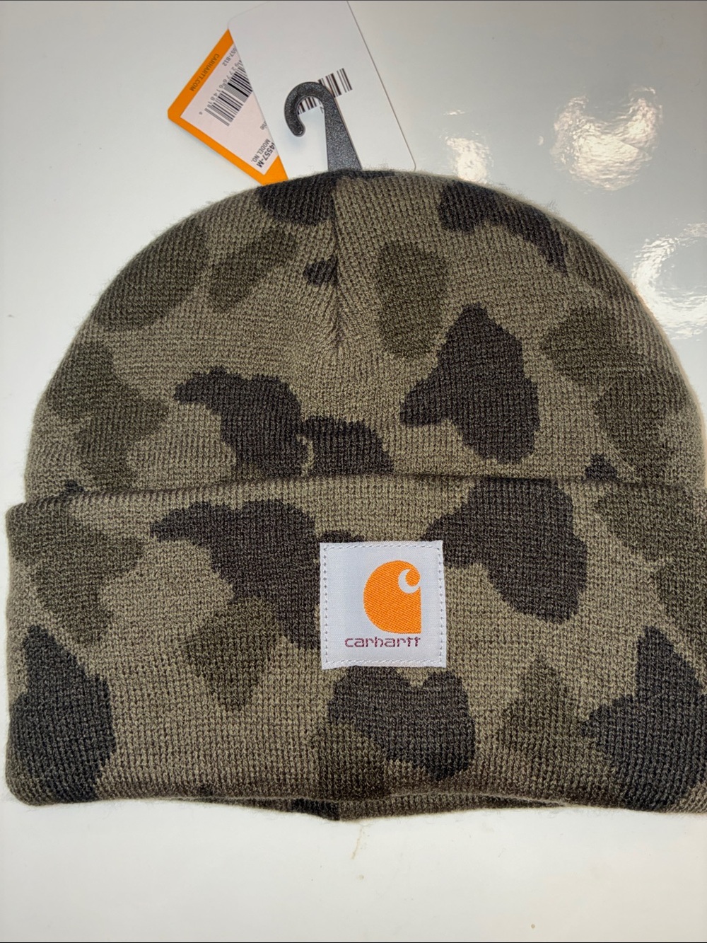 Carhartt Knit Cuff Camo Beanie